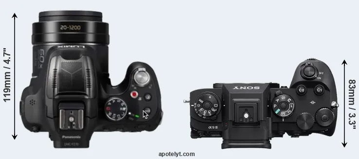 Compare FZ80D versus A9 III top