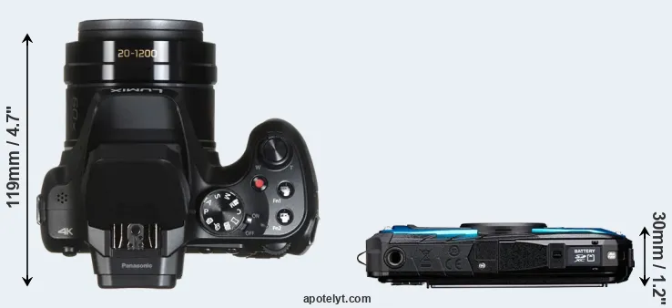 Compare FZ82 versus WG-90 top