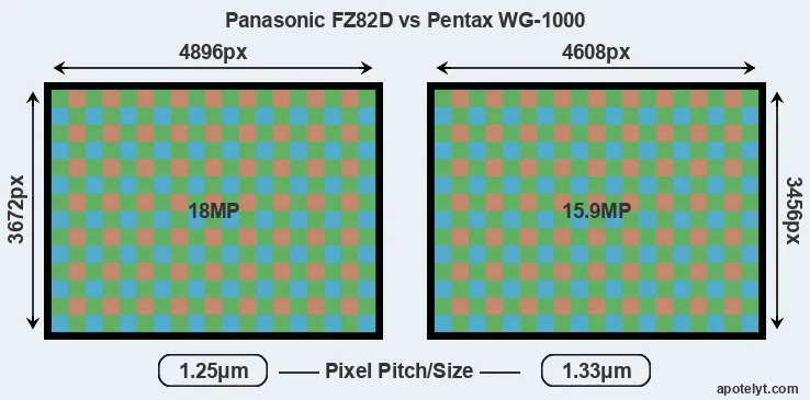 FZ82D versus WG-1000 MP