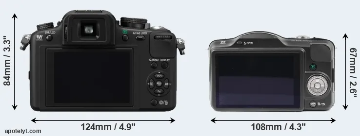 Comparison G10 or GF3 rear