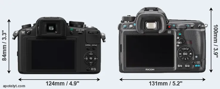 Comparison G10 or K-3 rear