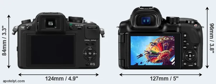 Comparison G10 or NX30 rear