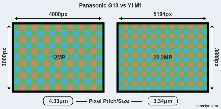 G10 versus M1 MP