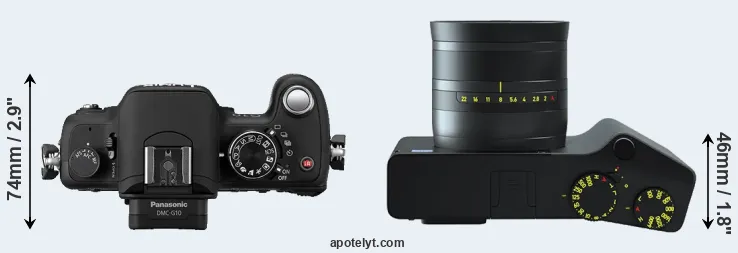 Compare G10 versus ZX1 top