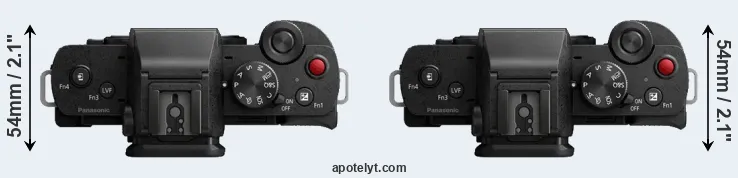 Compare G100 versus G110 top