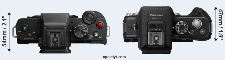 Compare G110 versus G3 top