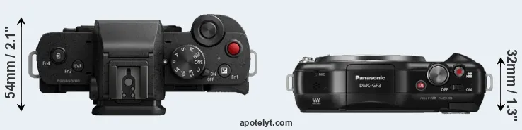 Compare G110 versus GF3 top