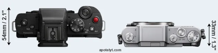 Compare G110 versus GF7 top
