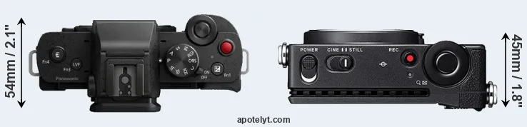 Compare G110 versus fp top