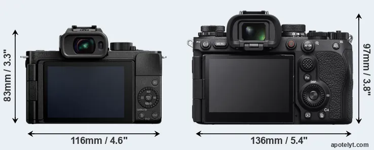 Comparison G110 or A9 III rear
