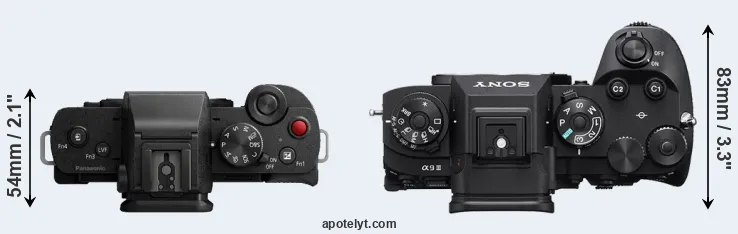 Compare G110 versus A9 III top