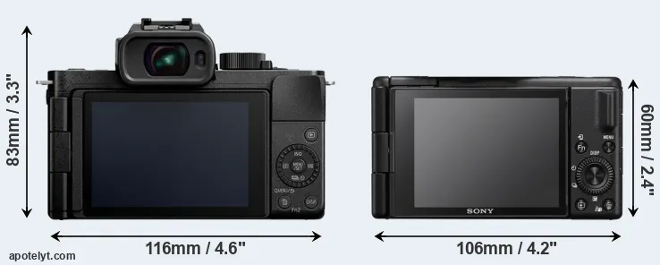 Comparison G110 or ZV-1 II rear