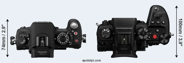 Compare G2 versus GH6 top