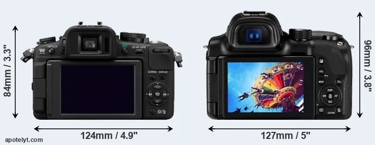 Comparison G2 or NX30 rear
