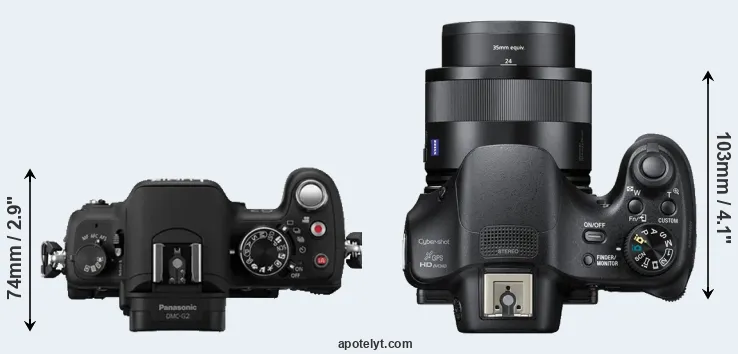 Compare G2 versus HX400V top