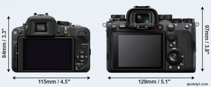 Comparison G3 or A1 rear