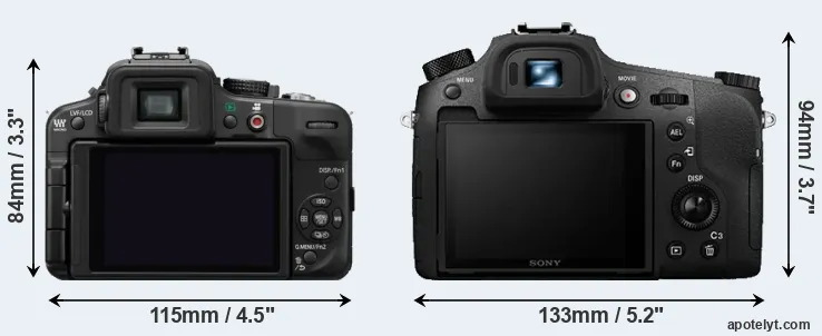 Comparison G3 or RX10 III rear