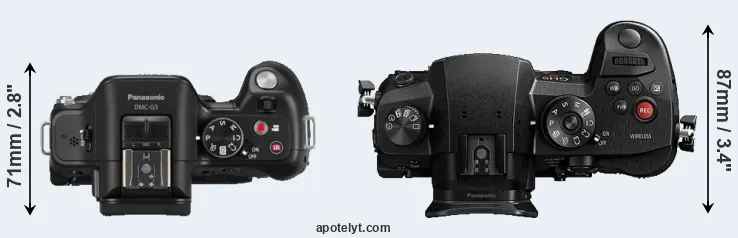 Compare G5 versus GH5s top