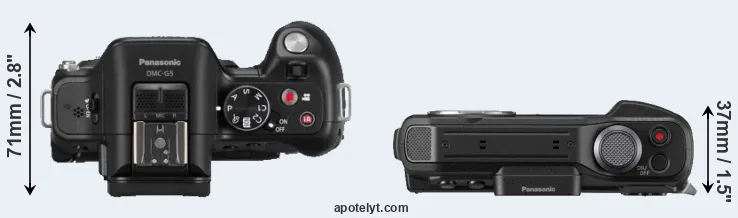Compare G5 versus TS7 top