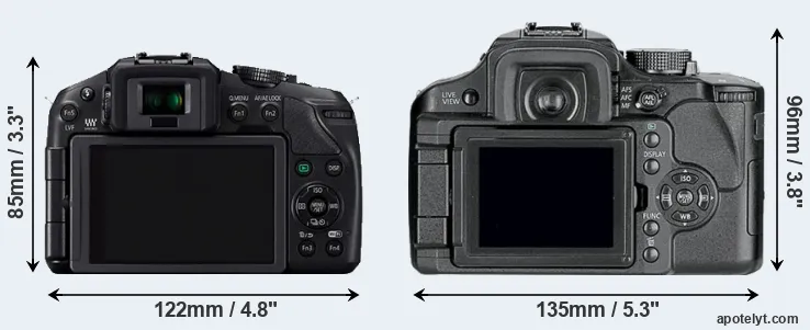 Comparison G6 or L10 rear