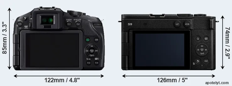 Comparison G6 or S9 rear