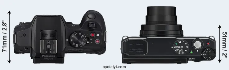 Compare G6 versus MX-1 top