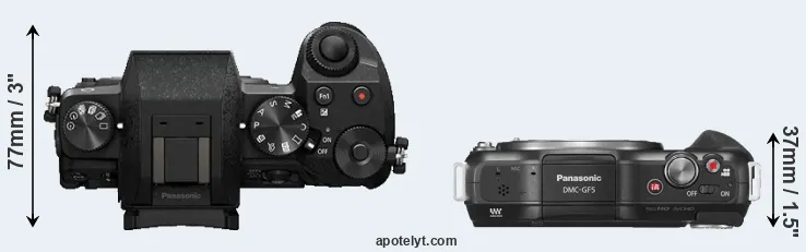 Compare G7 versus GF5 top