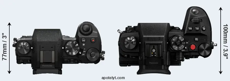 Compare G7 versus GH6 top