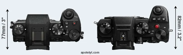 Compare G7 versus S5 top