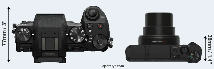 Compare G7 versus HX80 top