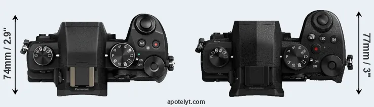 Compare G80 versus G95 top