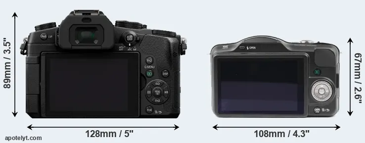 Comparison G80 or GF3 rear