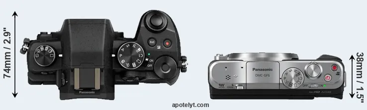 Compare G80 versus GF6 top