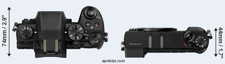 Compare G80 versus GX85 top