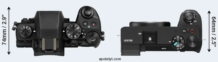 Compare G80 versus A6700 top