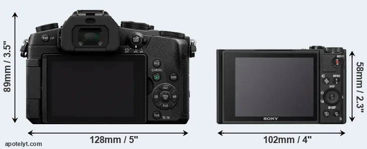 Comparison G80 or WX800 rear