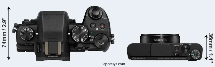 Compare G80 versus WX800 top