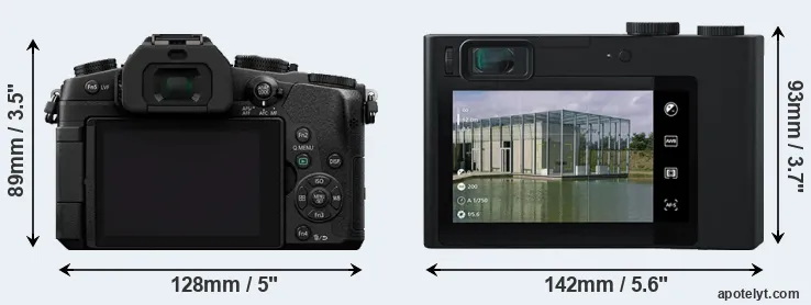 Comparison G80 or ZX1 rear
