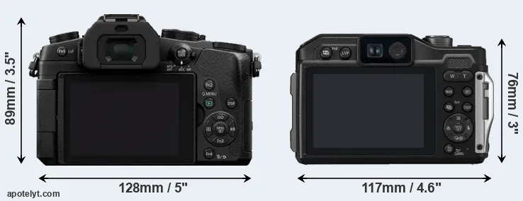 Comparison G85 or TS7 rear
