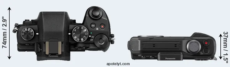 Compare G85 versus TS7 top