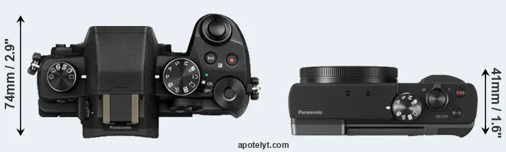 Compare G85 versus ZS70 top