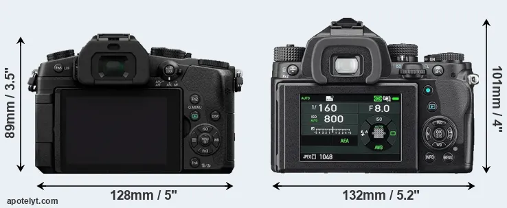 Comparison G85 or KP rear