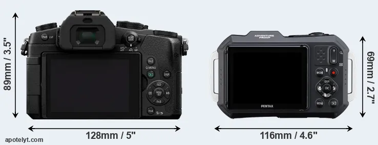 Comparison G85 or WG-1000 rear