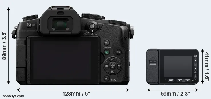 Comparison G85 or RX0 II rear