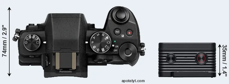Compare G85 versus RX0 II top