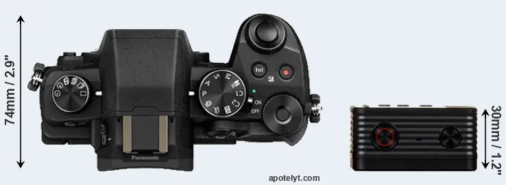 Compare G85 versus RX0 top