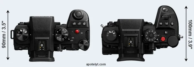Compare G9 II versus GH7 top