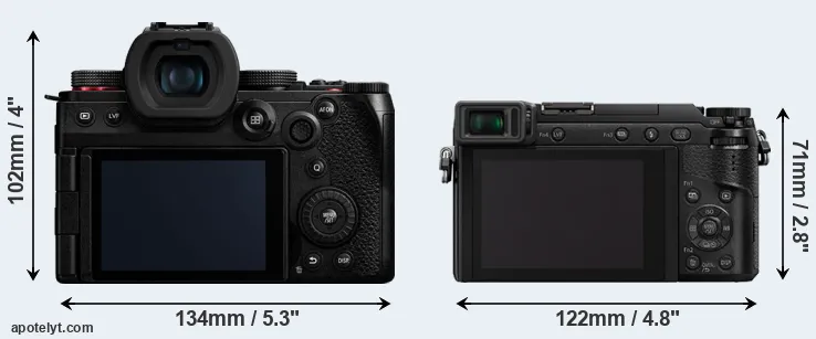 Comparison G9 II or GX80 rear