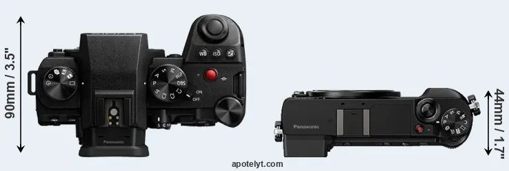 Compare G9 II versus GX80 top