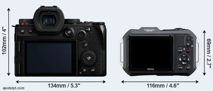 Comparison G9 II or WG-1000 rear
